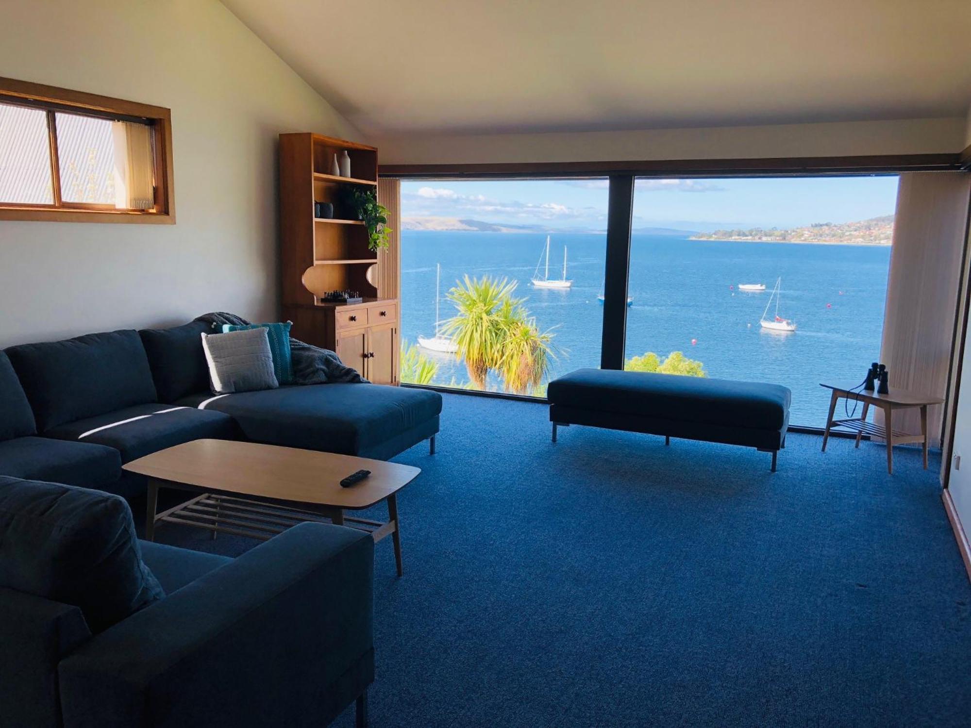 Sullivans Cove Apartments Hobart Luaran gambar The lounge at the Lodge