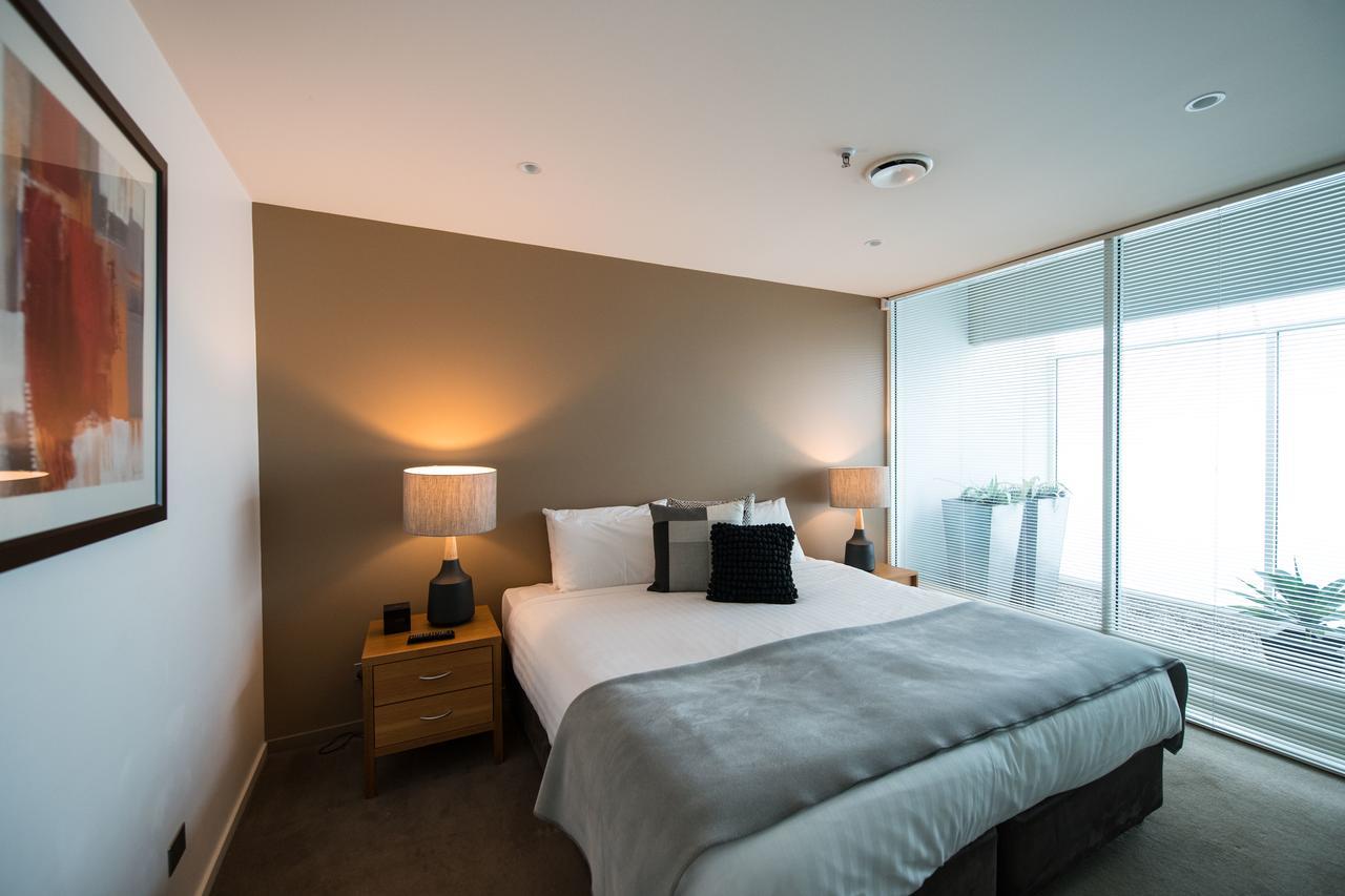 Sullivans Cove Apartments Hobart Luaran gambar A bedroom at the hotel